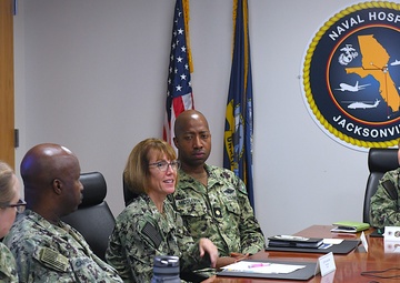 Fleet Surgeon, Command 2nd Fleet and Force Surgeon, Naval Surface Force Atlantic visit NH Jacksonville
