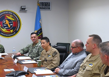 Fleet Surgeon, Command 2nd Fleet and Force Surgeon, Naval Surface Force Atlantic visit NH Jacksonville