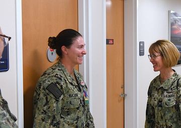 Fleet Surgeon, Command 2nd Fleet and Force Surgeon, Naval Surface Force Atlantic visit NH Jacksonville