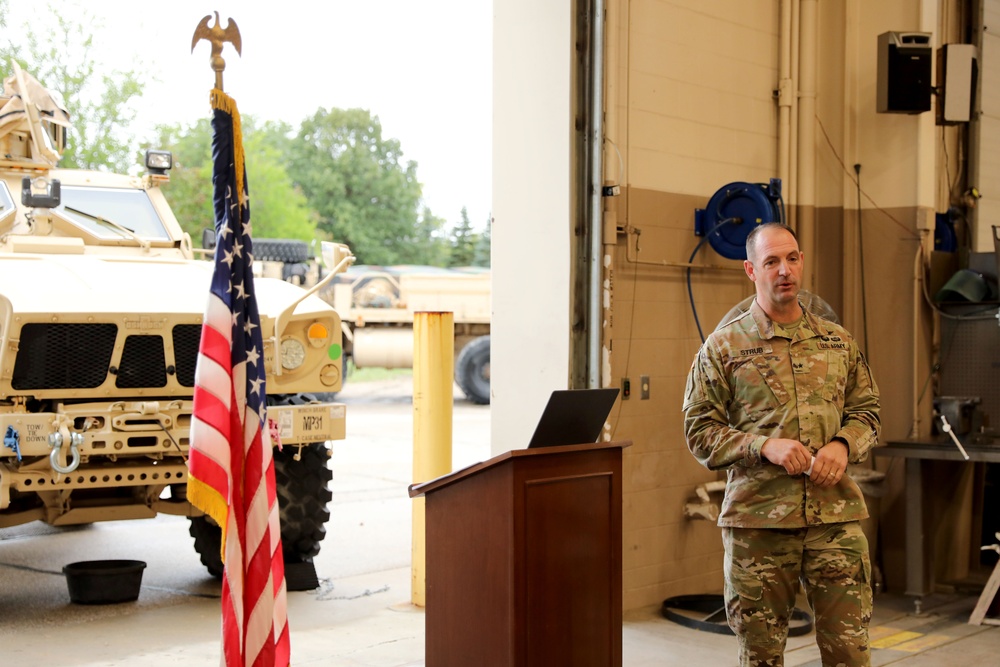 Wisconsin Army National Guard FMS receives national recognition for maintenance excellence