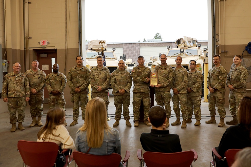 Wisconsin Army National Guard FMS receives national recognition for maintenance excellence