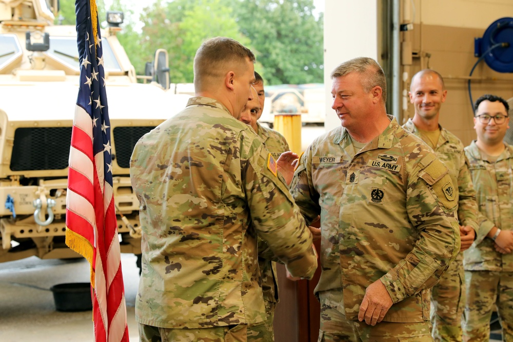 Wisconsin Army National Guard FMS receives national recognition for maintenance excellence