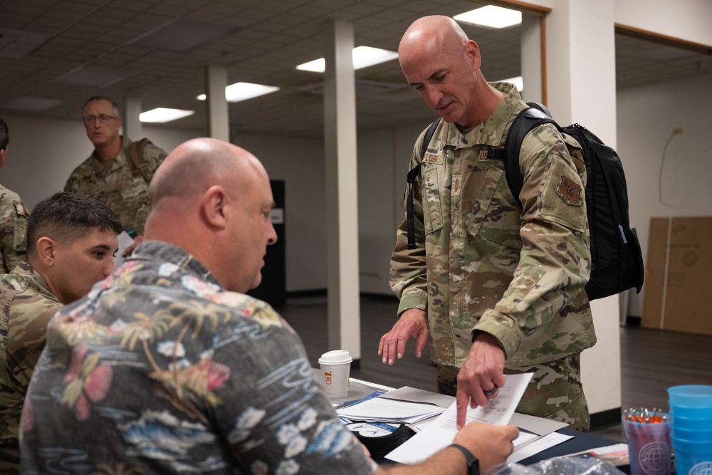 U.S. Air Force Senior Enlisted Leaders continue SEL Mission Command Training