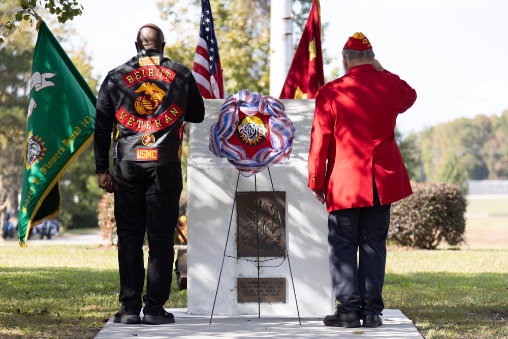 41st Beirut Memorial Observance Ceremony on Camp Geiger