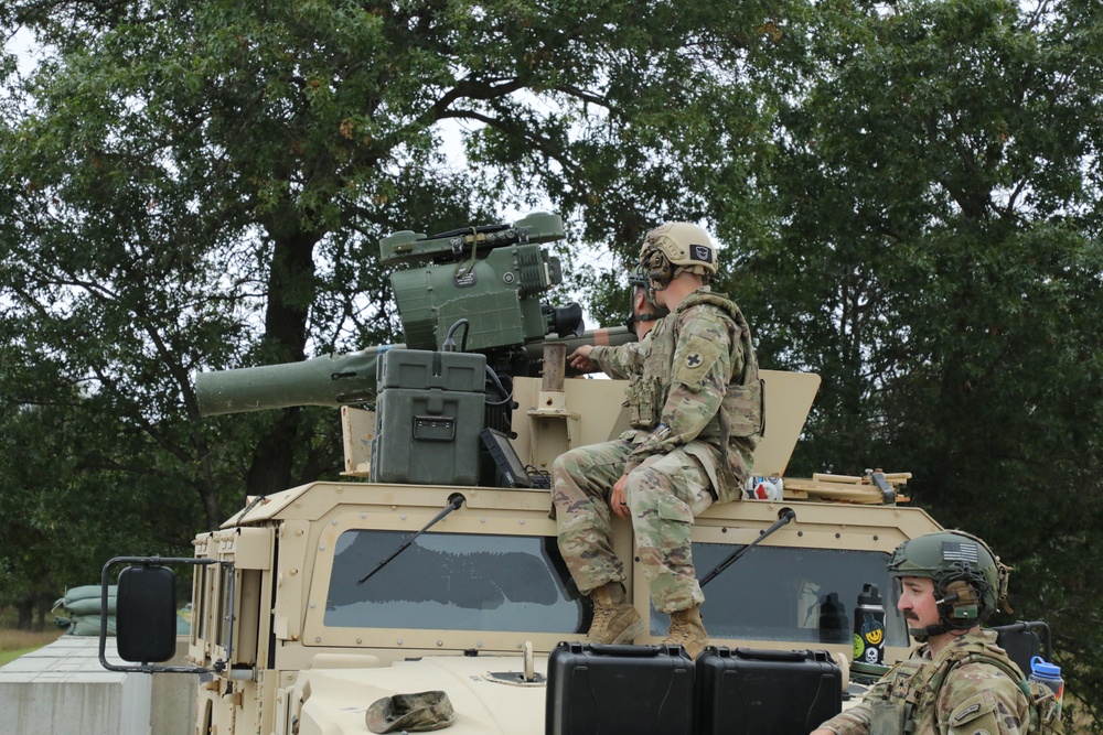 Illinois Cavalry Troops Train with Live TOW Missiles at Fort McCoy