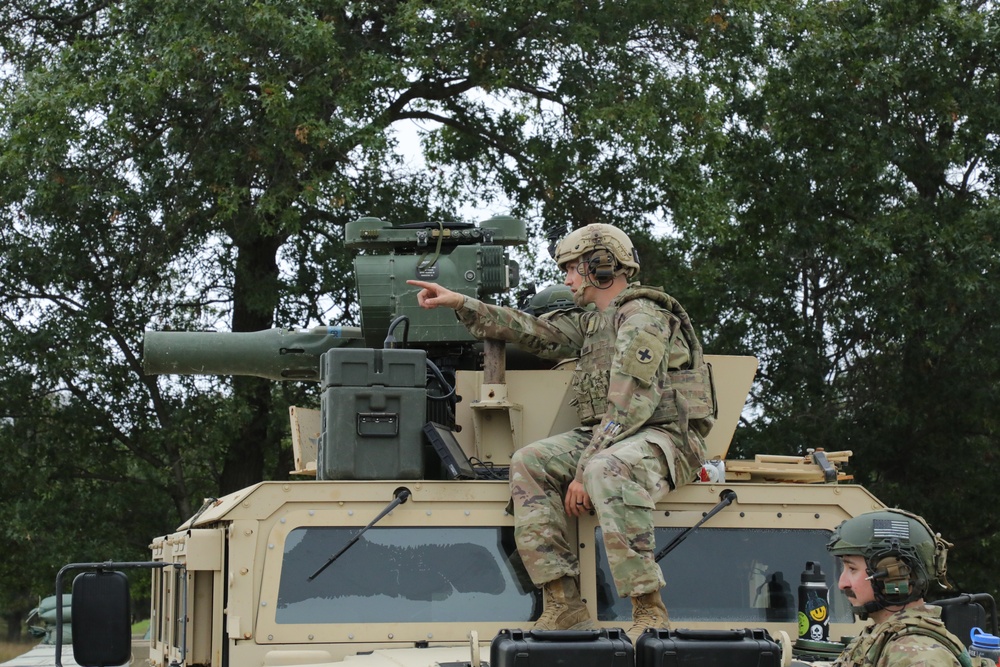 Illinois Cavalry Troops Train with Live TOW Missiles at Fort McCoy