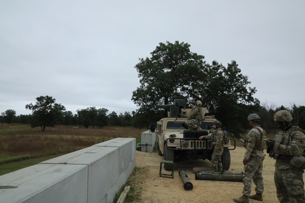 Illinois Cavalry Troops Train with Live TOW Missiles at Fort McCoy