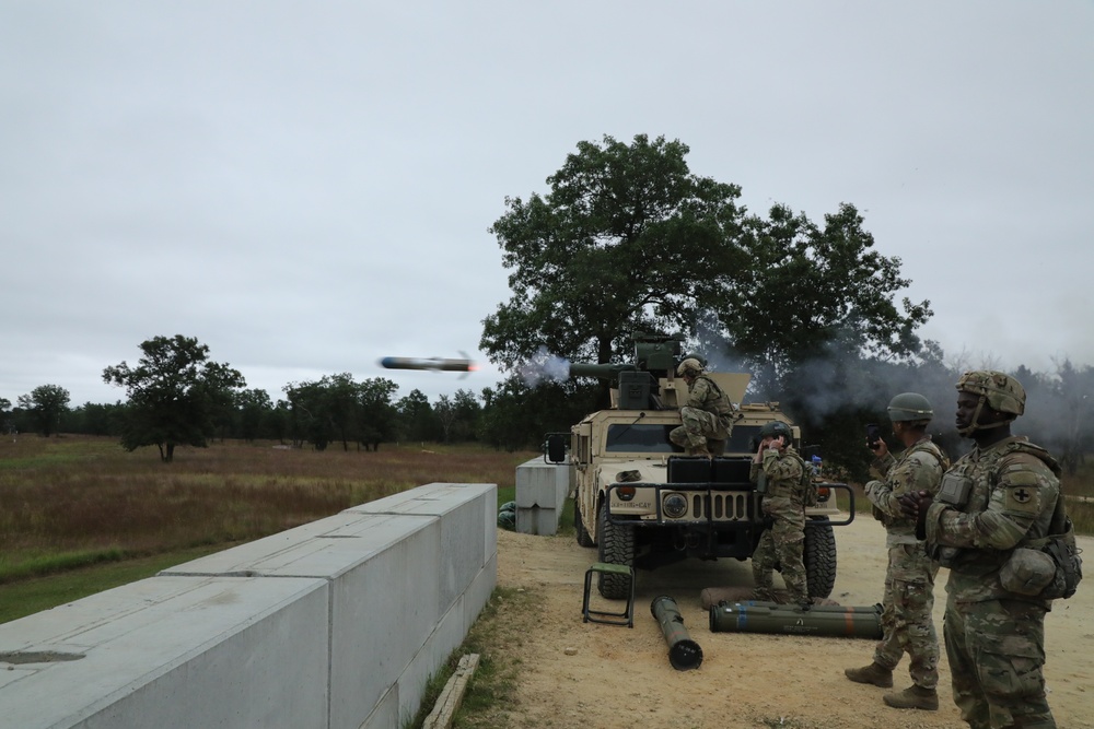 Illinois Cavalry Troops Train with Live TOW Missiles at Fort McCoy