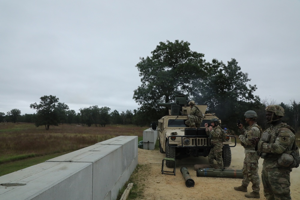 Illinois Cavalry Troops Train with Live TOW Missiles at Fort McCoy