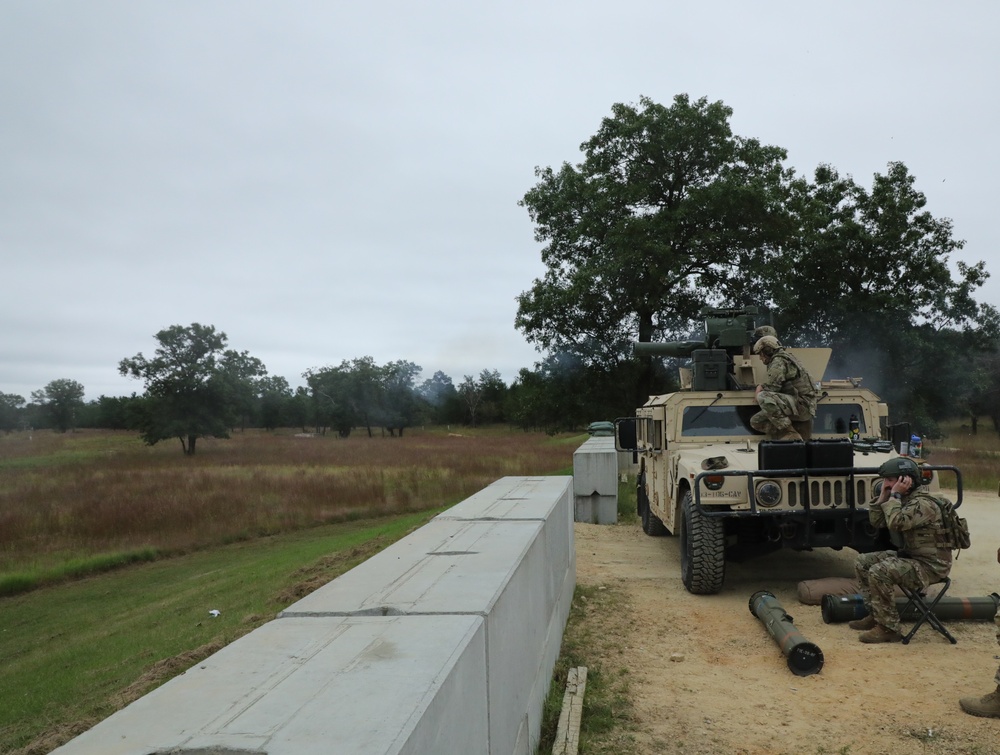 Illinois Cavalry Troops Train with Live TOW Missiles at Fort McCoy