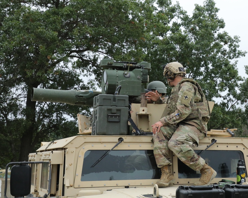 Illinois Cavalry Troops Train with Live TOW Missiles at Fort McCoy