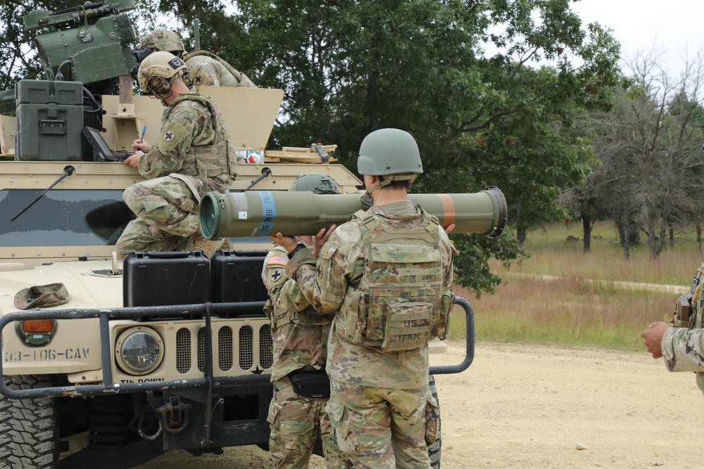 Illinois Cavalry Troops Train with Live TOW Missiles at Fort McCoy