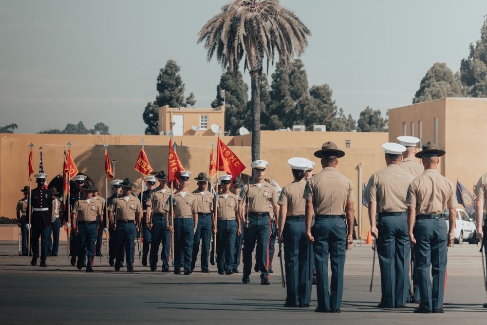 Bravo Company Graduation and Billy Hall Visit