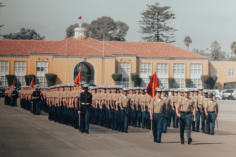 Bravo Company Graduation and Billy Hall Visit