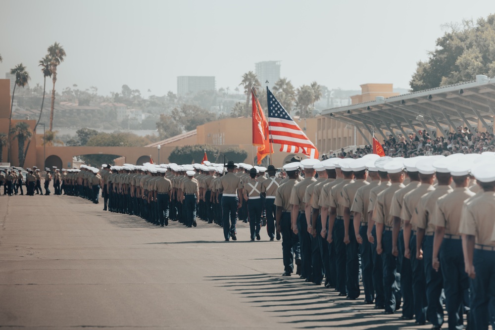 Bravo Company Graduation and Billy Hall Visit