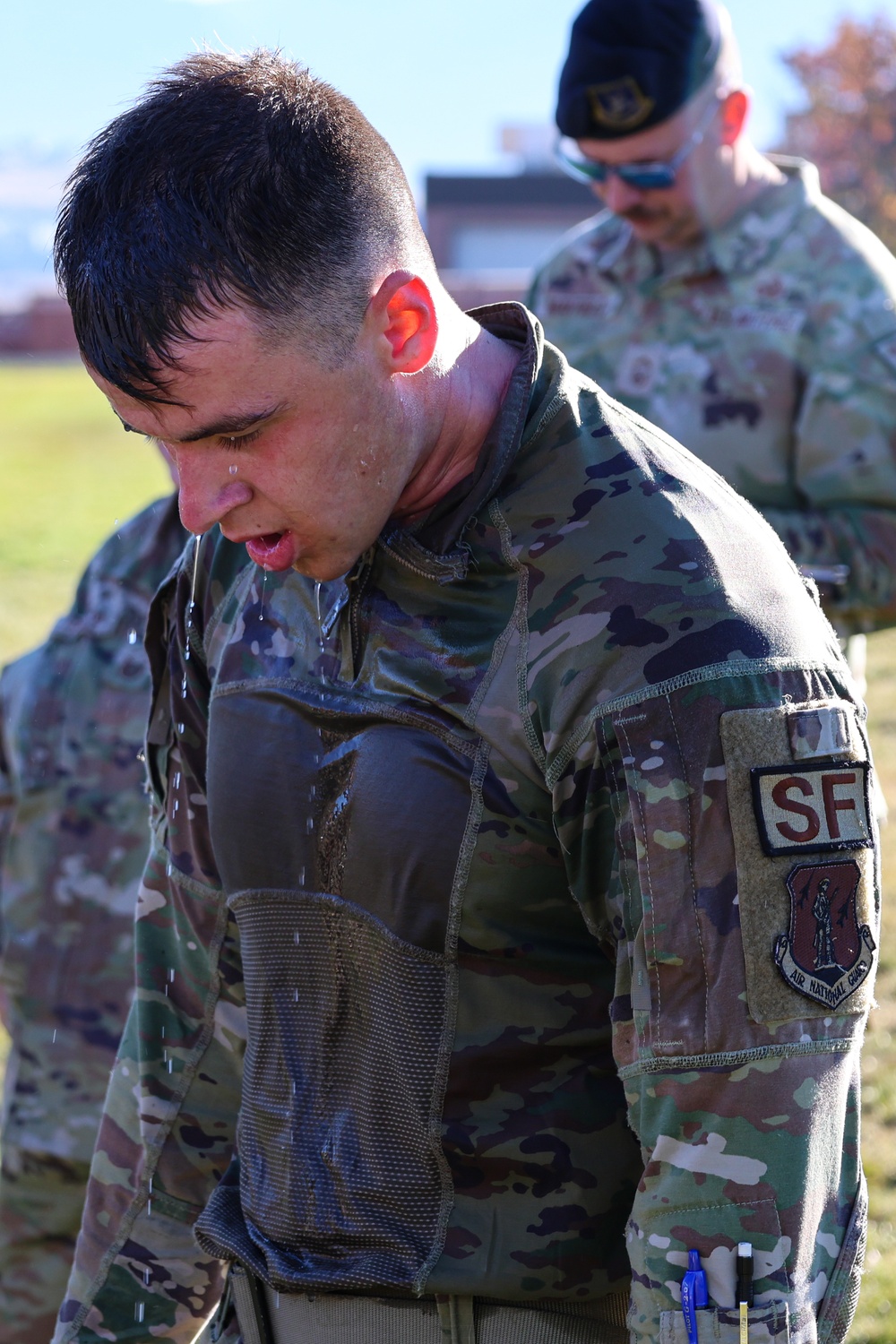 Best Warrior Competition complete a 10 mile ruck march