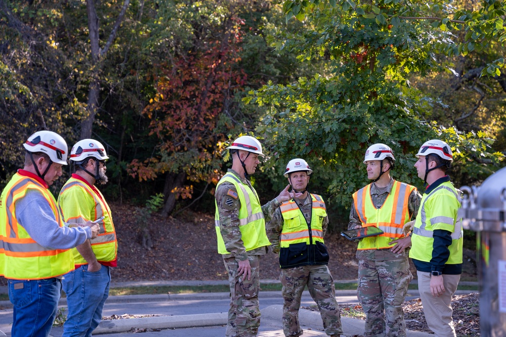 USACE Prepares To Install Potable Water System at the University of North Carolina Asheville