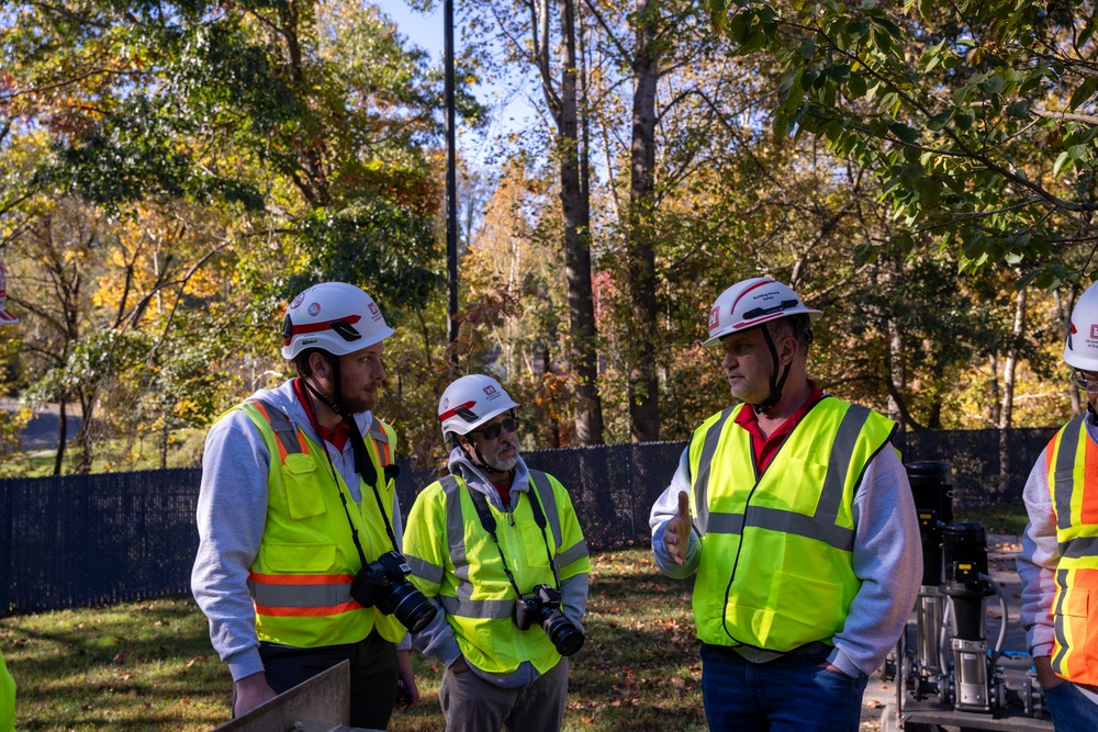 USACE Prepares To Install Potable Water System at the University of North Carolina Asheville