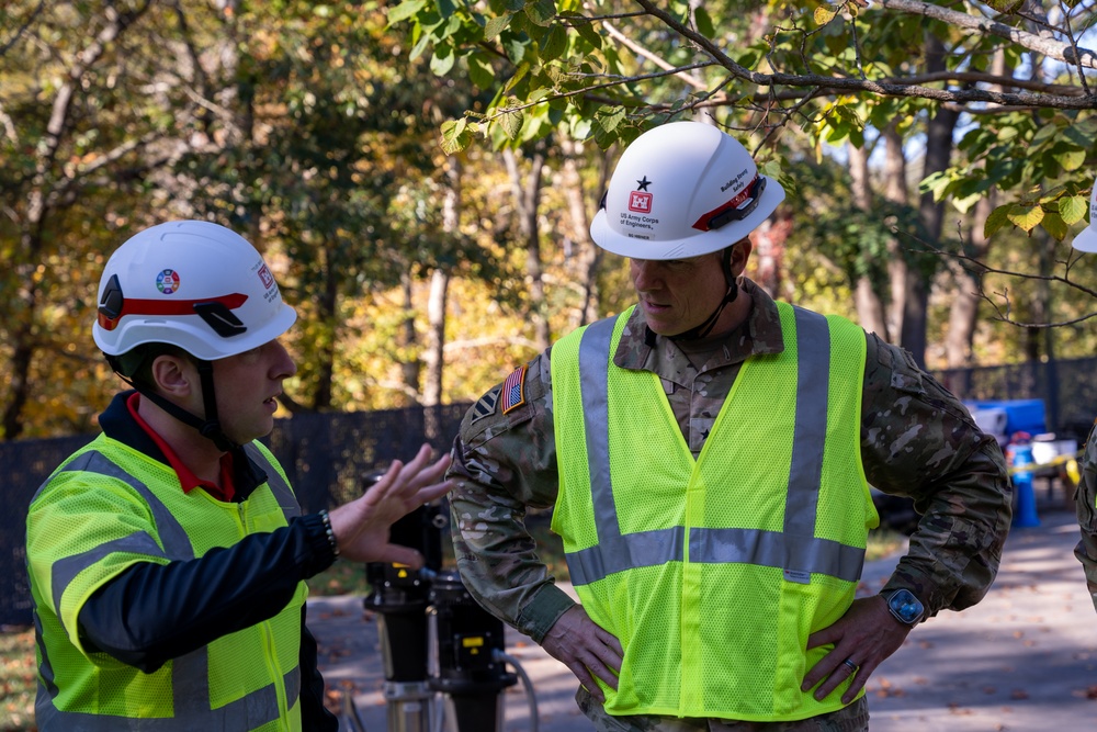 USACE Prepares To Install Potable Water System at the University of North Carolina Asheville
