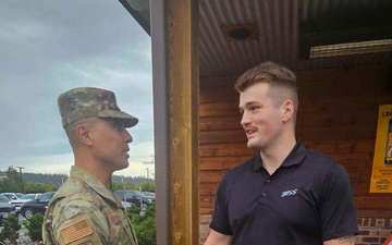 Airman makes a difference for single service members across JBLM