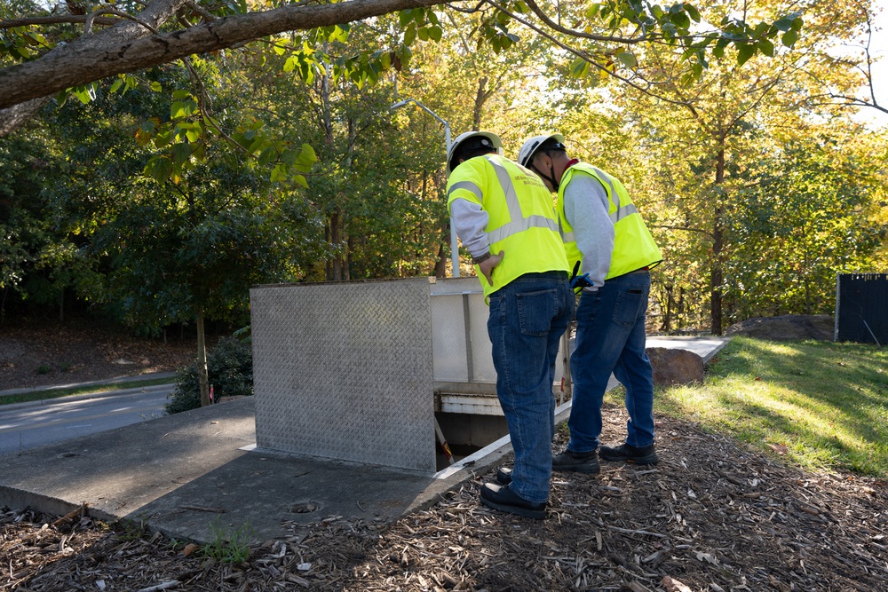 USACE Prepares To Install Potable Water System at the University of North Carolina Asheville