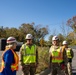 Brig. Gen. Daniel Hibner Oversees Installation of a Temporary Water Unit at the University Of North Carolina Asheville