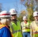 Brig. Gen. Daniel Hibner Oversees Installation of a Temporary Water Unit at the University Of North Carolina Asheville