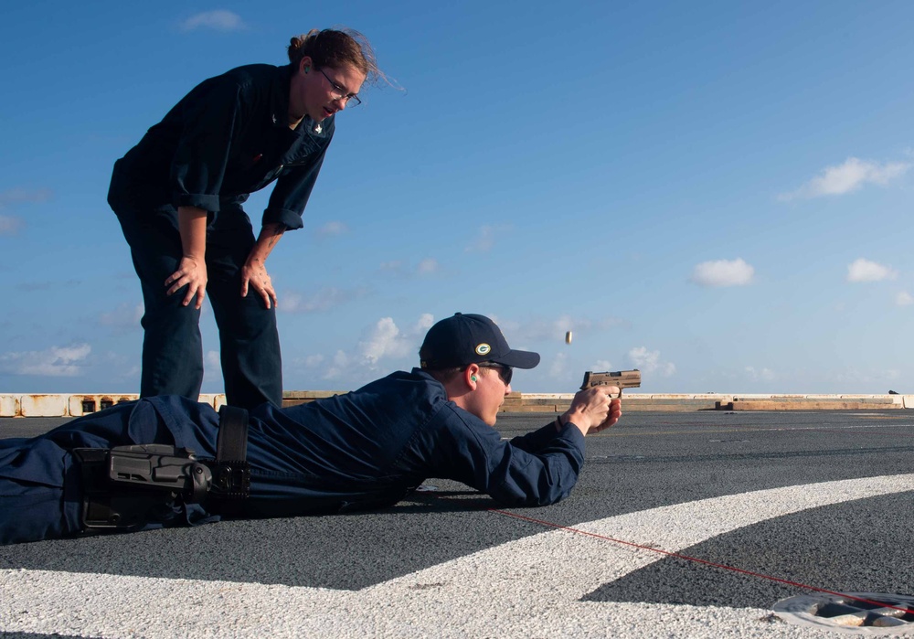 Gun Shoot on the Flight Deck