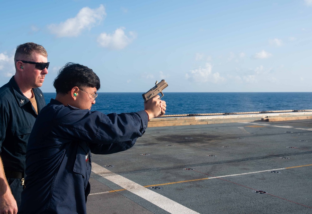 Gun Shoot on the Flight Deck