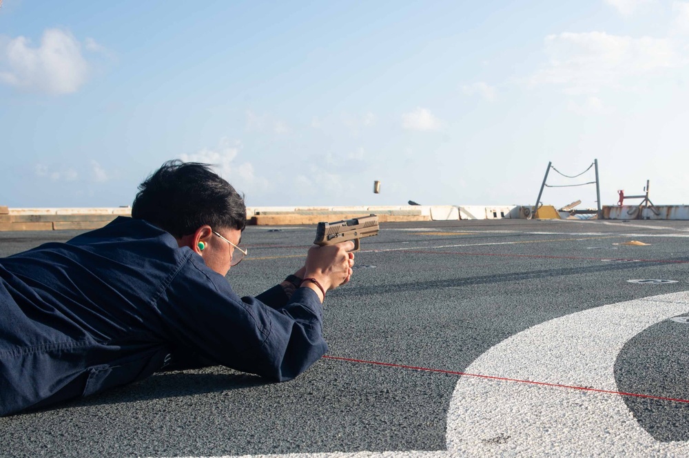 Gun Shoot on the Flight Deck