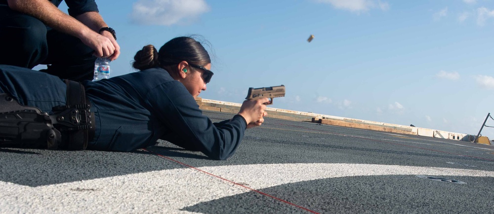 Gun Shoot on the Flight Deck