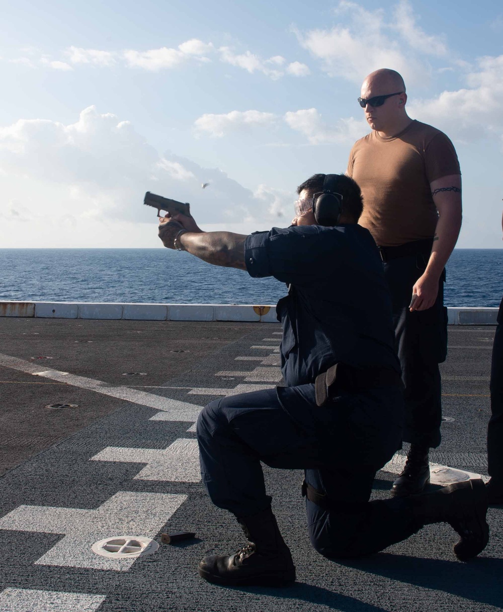 Gun Shoot on the Flight Deck