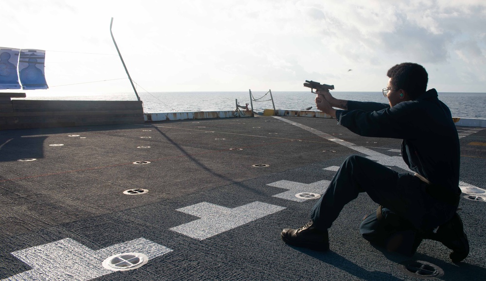 Gun Shoot on the Flight Deck