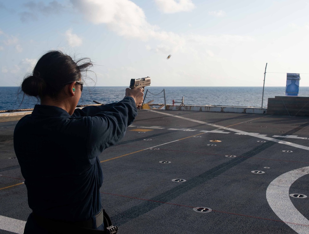 Gun Shoot on the Flight Deck