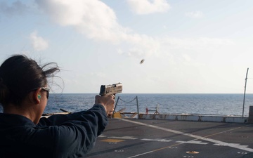 Gun Shoot on the Flight Deck