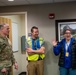 Brig. Gen. Daniel Hibner Oversees Installation of a Temporary Water Unit at the University Of North Carolina Asheville