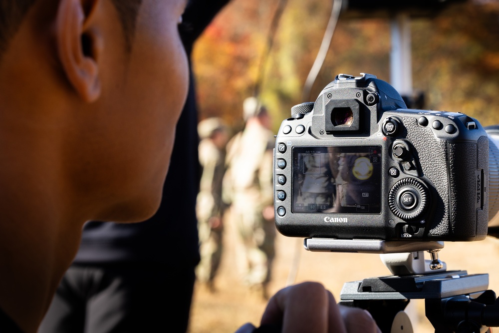 Cadet PAO's cover the Army ROTC Brigade Ranger Challenge