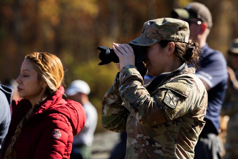 Cadet PAO's cover the Army ROTC Brigade Ranger Challenge