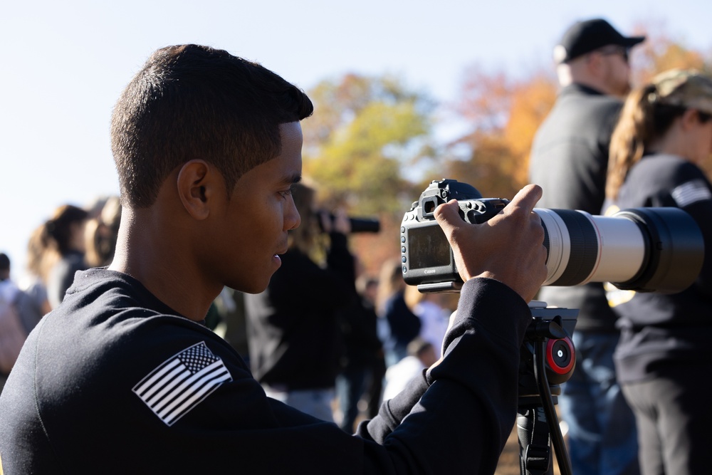Cadet PAO's cover the Army ROTC Brigade Ranger Challenge