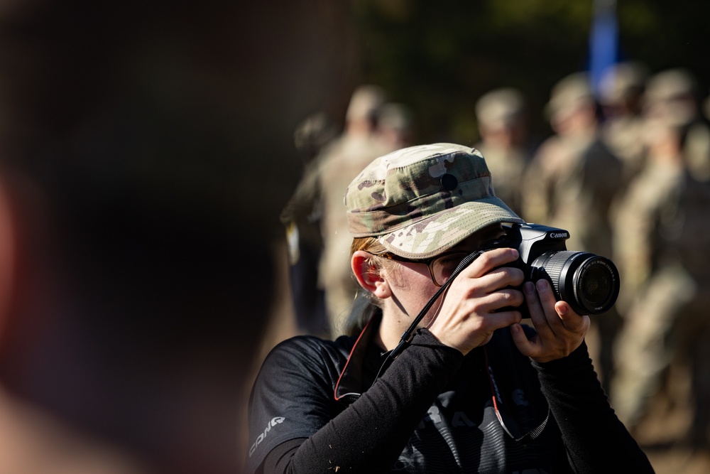 Cadet PAO's cover the Army ROTC Brigade Ranger Challenge