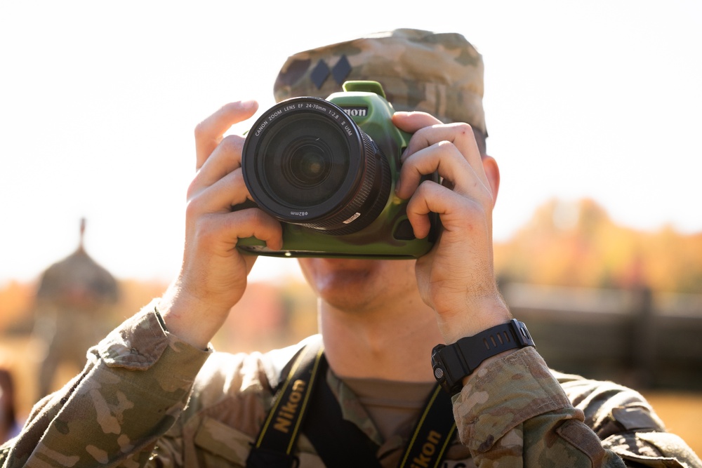 Cadet PAO's cover the Army ROTC Brigade Ranger Challenge