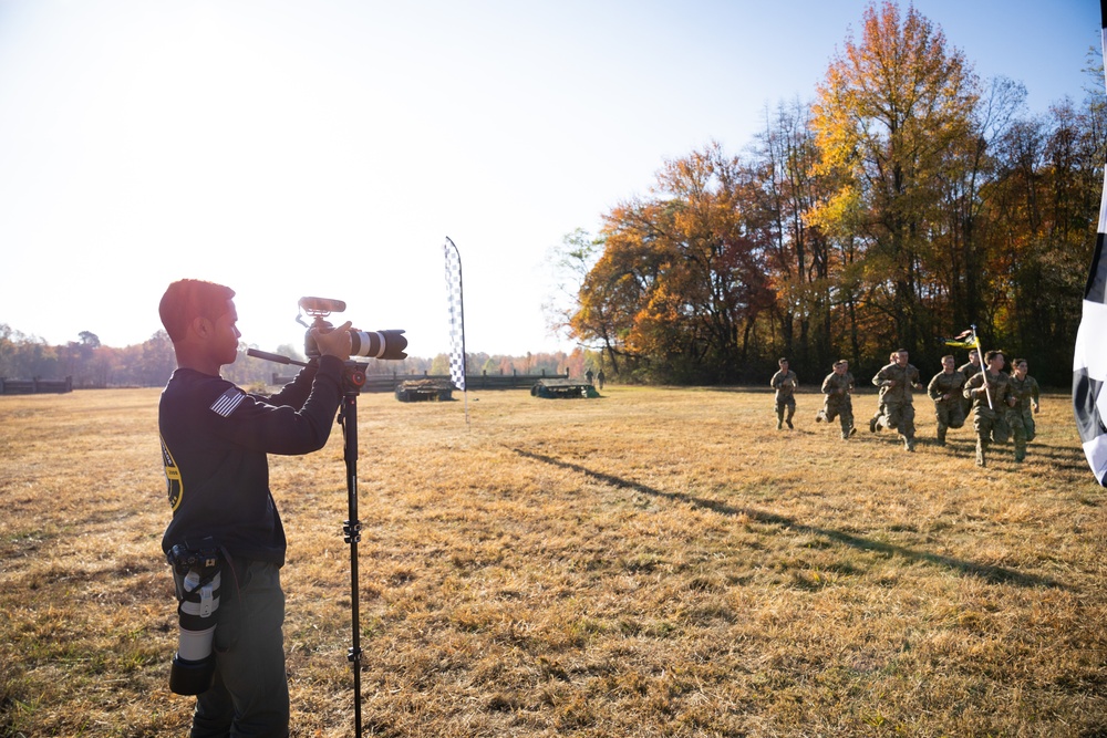 Cadet PAO's cover the Army ROTC Brigade Ranger Challenge