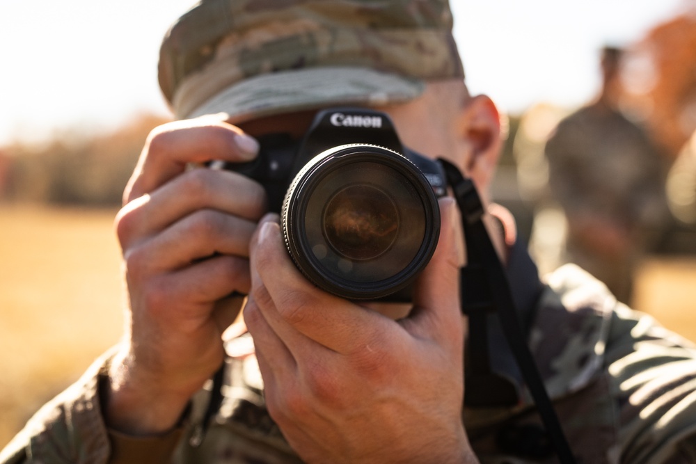 Cadet PAO's cover the Army ROTC Brigade Ranger Challenge