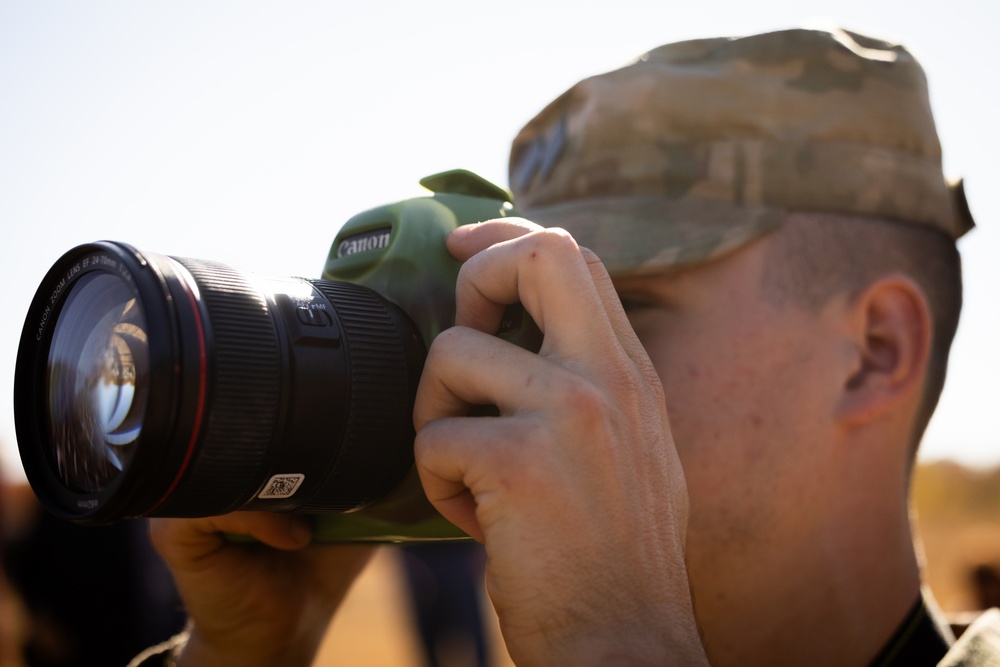 Cadet PAO's cover the Army ROTC Brigade Ranger Challenge