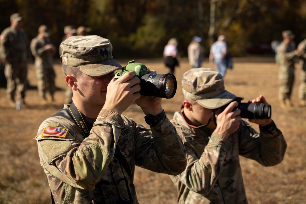 Cadet PAO's cover the Army ROTC Brigade Ranger Challenge