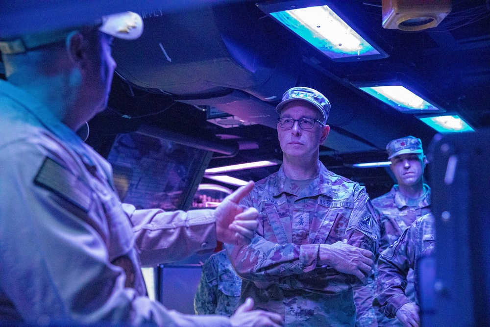 National Reconnaissance Office Deputy Director Visits USS Benfold