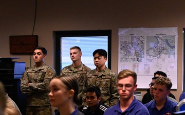 181st DGS IN hosts University of Illinois ROTC For Base Visit