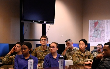 181st DGS IN hosts University of Illinois ROTC For Base Visit