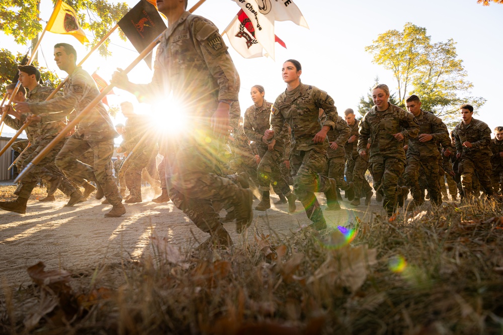 Army ROTC Brigade Ranger Challenge: 5 Mile Run