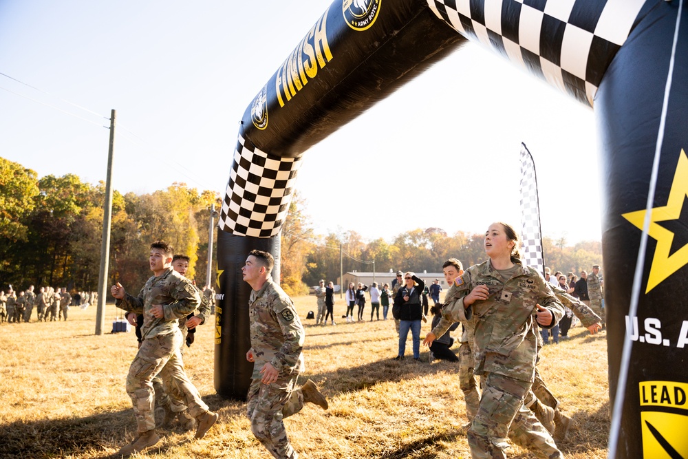 Army ROTC Brigade Ranger Challenge: 5 Mile Run